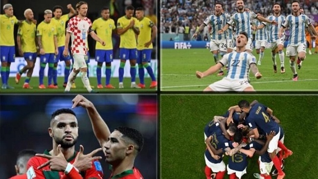 Qatar 2022: France, Morocco, Argentina and Croatia get ready for the semi-finals