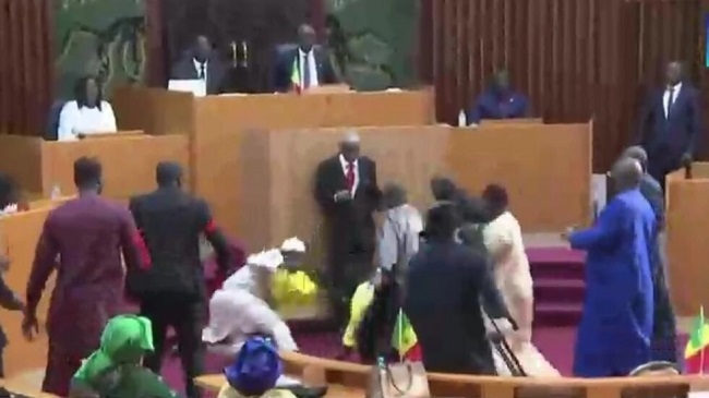 Senegalese MPs jailed for attacking female legislator in parliament