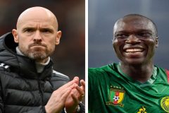 Teg and Abou Football: Manchester United agree to sign Vincent Aboubakar on loan