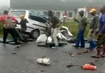 Mile 16 Buea: 10 students killed as truck crashes into GTHS Ombe school bus
