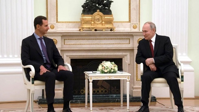 Assad meets Putin in Moscow