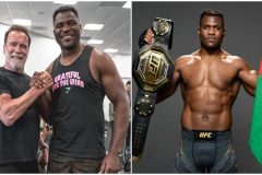 Francis Ngannou Meets Legendary Actor Arnold Schwarzenegger