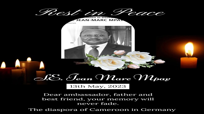 Cameroon’s former ambassador to Germany Jean Marc Mpay dies aged 78