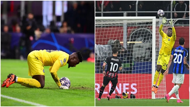 Football: Goalkeeper Andre Onana Sets UCL Record After Inter Win