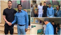 Football: Arsenal Star William Saliba visits Cameroon, meets Eto’o