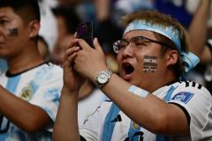 Messi fans Football: Messi mania at fever pitch as Argentina face Australia in Beijing