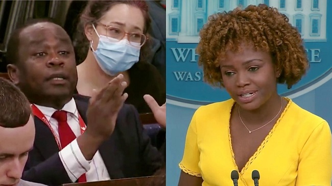 US: White House warns Cameroonian journalist he may lose press pass