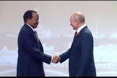 Biya meets Putin Biya regime to seek new partnerships at Russia-Africa Economic Forum in October
