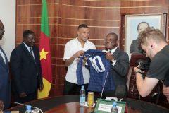 Mbappe and Ngute Yaoundé: Mbappe discusses youth empowerment with Dion Ngute