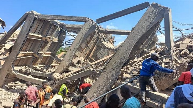 Ngaoundere building collapse: Mother, her two children and younger sister killed