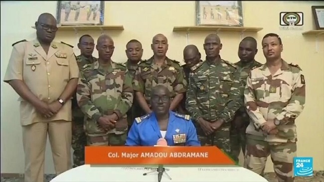 France-Afrique: Niger soldiers say President Bazoum has been removed, borders closed