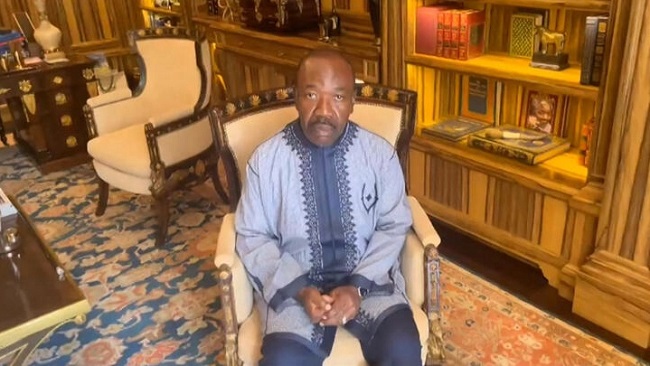 Gabon: Disgraced Ali Bongo abandons French language calls on people to ‘make noise’ in English