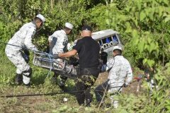 Mexican migrant bus crash Mexican bus carrying African migrants crashes, killing 17