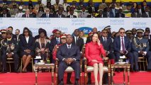 Gabon charges ousted president’s wife with ‘money laundering’
