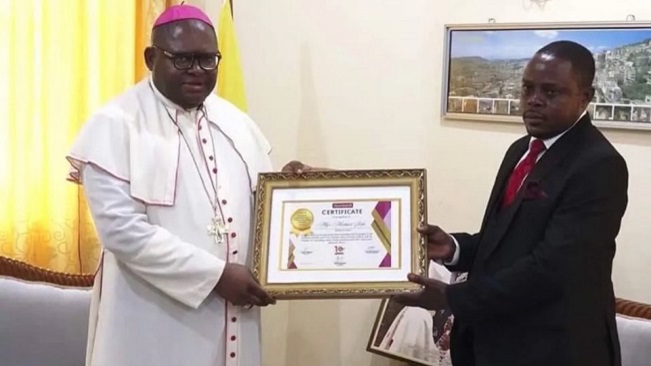 Bishop Bibi honored for “exceptional” leadership skills