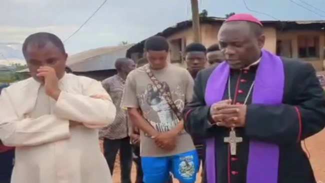 Bishop Abangalo condemns killing of dozens in Egbekaw village attack