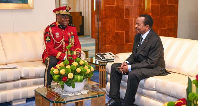 Yaoundé: Gabon’s New Military Strongman meets Biya