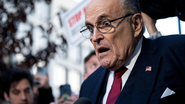 US: Rudy Giuliani files for bankruptcy after $148 million defamation judgment
