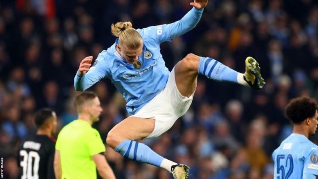 Haaland scores Champions League: Haaland scores as Man City cruised past Copenhagen
