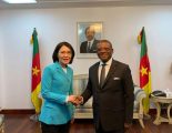 Yaounde: Dion Ngute discusses upcoming S.Korea-Africa summit with visiting Minister Kang