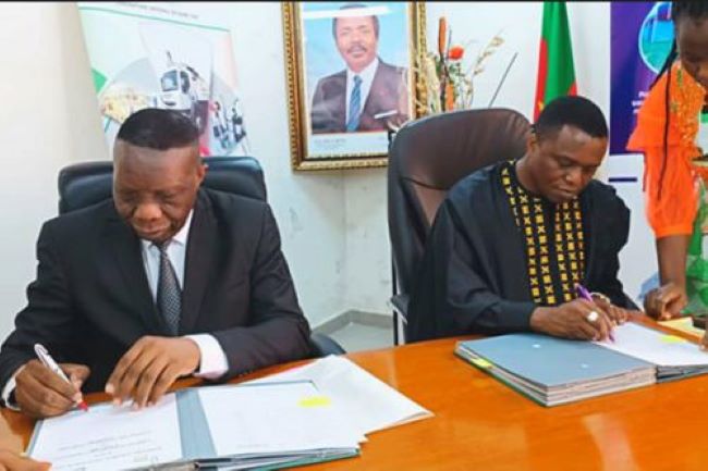 CPDM Officials CPDM Crime Syndicate: Camwater partners with Labogenie to upgrade water infrastructure