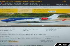The air ambulance that arrived Yaounde Biya’s Health: Air Ambulance lands in Yaoundé