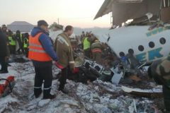 More than 30 people survive Azerbaijan Airlines plane crash in Kazakhstan