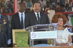 Biya in Maroua Cameroonian youths ready to chase Biya out of Etoudi!