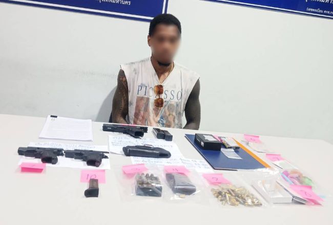 Cameroonian citizen arrested Cameroonian man wanted for drug smuggling caught in Bangkok