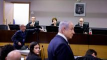 Tel Aviv : Netanyahu appears in court for 65th time in ongoing corruption trial