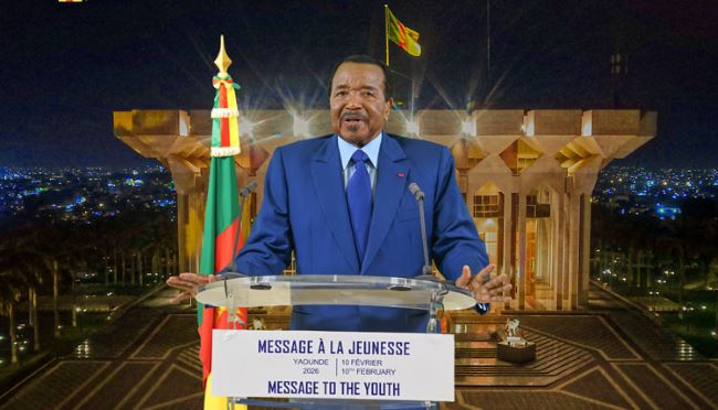 Biya’s message to the Youth on the 60th edition of the National Youth Day