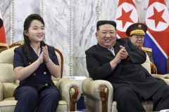 North Korea unveils image of leader’s daughter firing pistol