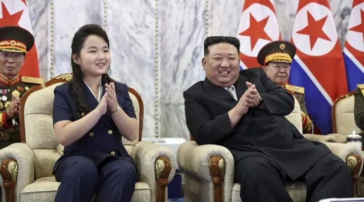 North Korea unveils image of leader’s daughter firing pistol