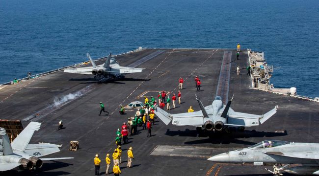 USS Abraham Lincoln flees after precision strike by Iran drones in Sea of Oman
