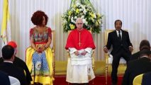 Inside the Unity Palace: Pope Leo demands the ‘chains of corruption’ be broken