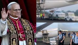 Popemobile arrives as Cameroon gears up for the Holy Father visit
