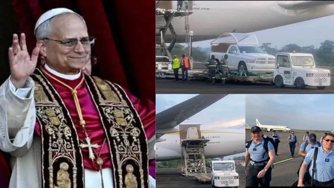 Popemobile arrives as Cameroon gears up for the Holy Father visit
