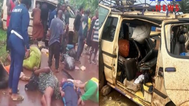 Bamenda–Bafoussam road: 8 killed in collision involving passenger buses