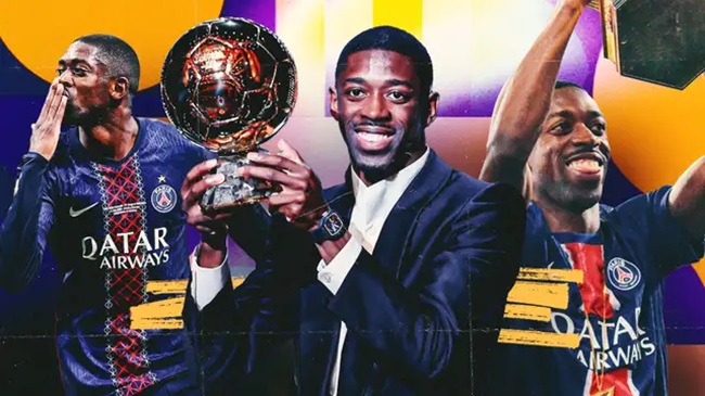 Football: Ousmane Dembélé is Ligue 1 player of the year