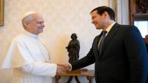 US Secretary Rubio meets Pope Leo XIV in bid to ease tensions