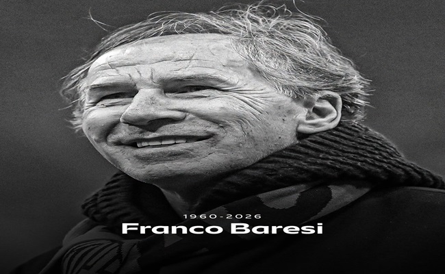 AC Milan ‘in tears’ at death of Italian football legend Baresi