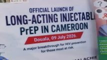 Douala: Ngute admin begins rollout of long-acting injectable HIV prevention drug