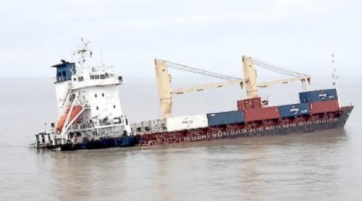 Biya regime gives ship owner 15 days to clear wreck from Douala Port Channel