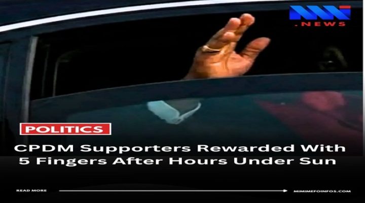Biya’s hand: a source of glory and shame