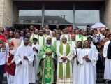 Bishop Attakruh honoured for inspiring homily at African Catholic Cultural Celebration in Belgium